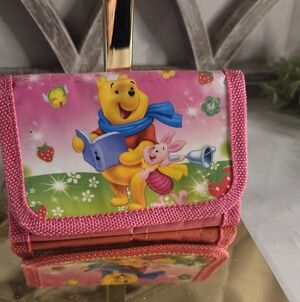 Winnie the Pooh Pink Kids Wallet